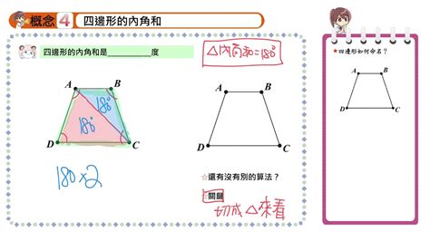 平行四邊形內角和|數學科教師共備手冊